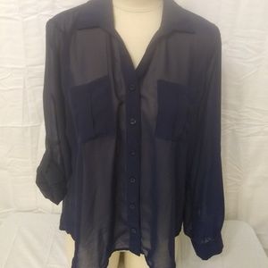 Mine, A Gorgeous Black See Thru  Top